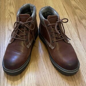 G.H. Bass & Co. Brown Leather Ankle Boots